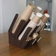 Органайзер-подставка вертикальная COMPACT (4+5) для стаканчиков, крышек, стиков сахара, мешалок и трубочек на 9 отделений (лхдф) «CD» (81111152) венге - изображение 9