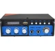 Усилитель звука Bluetooth с караоке и пультом UKC SN-666BT 2x60 Ватт USB FM радио - изображение 1