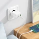 Зарядний пристрій з швидкою зарядкою + кабель Type-C BOROFONE BA75A |USB/Type-C, PD30W+QC3.0| Білий - зображення 8
