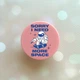 Держатель для смартфона / планшета попсокет Popsocket Розовый :: Космонавт на скейте (принт 248) - изображение 1