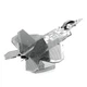 Металлический 3D-пазл Piececu Самолет F-22 - изображение 2