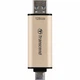 USB флеш накопитель Transcend 128GB JetFlash 930 Gold-Black USB 3.2/Type-C (TS128GJF930C) - изображение 5