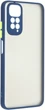Чохол для смартфона ArmorStandart Frosted Matte для Xiaomi Redmi Note 11/Note 11s Navy Blue (ARM66739) - зображення 1