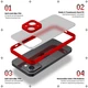 Чехол для смартфона ArmorStandart Frosted Matte для Samsung Galaxy A54 5G (A546) Red (ARM66720) - изображение 2