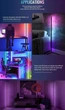 Напольний кутовий смарт торшер WLCF RGB LED - зображення 12