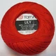 Турецкая летняя пряжа для вязания YarnArt -Lily (лилу)-76 красный - изображение 2