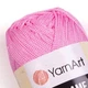 Турецька пряжа для в'язання YarnArt Macrame (макраме)- 147 рожевий - зображення 3
