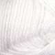 Турецкая пряжа для вязания YarnArt Silk Royal (силк рояль) мериносовая шерсть 447 белый - изображение 2
