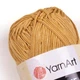 Турецкая пряжа для вязания YarnArt Macrame (макраме)- 155 кэмел - изображение 2