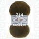 Пряжа для ручного вязания Alize LANAGOLD 800 (Alize ланаголд 800) 214 оливковый зеленый - изображение 1
