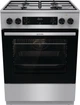 Плита Gorenje GKS6C70XJ комби, 71л, 60x60см, дисплей, эмалированные реш, программатор IconLed,нерж - изображение 1