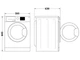 Whirlpool Пральна машина фронтальна, 9кг FFB9448BVUA - изображение 7