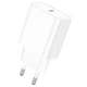 Мережевий зарядний пристрій BOROFONE BA71A Power single Port PD20W charger White (6974443387964) - изображение 1