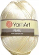 Турецька пряжа для в'язання YarnArt Pearl (перл) віскоза-246 крем - зображення 1