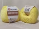Турецкая пряжа для вязания YARNART BABY COTTON (беби котон) 431 светло-желтый - изображение 2