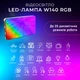 Портативний відеосвітло W140 RGB кольорова LED панель для фото та відеозйомки лампа для селфі (2504) - зображення 3