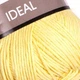 Турецкая пряжа для вязания YarnArt ideal ( идеал) 100% хлопок -224 желтый - изображение 2