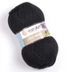 Пряжа для ручного вязания YarnArt Alpine Maxi (Альпин макси) толстая зимняя пряжа нитки 661 черный - изображение 1