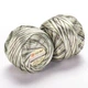 Турецкая летняя пряжа для вязания YarnArt Tulip (тулип) 451 зеленый меланж - изображение 1