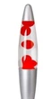 Настольная Лава лампа с воском LAVA LAMP 34 см красная - изображение 2
