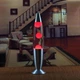 Настольная Лава лампа с воском LAVA LAMP 34 см красная - изображение 5