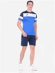 Футболка спортивная длинная мужская Joma Crew IV 101534.703 L Синяя (8424309065201) - изображение 3