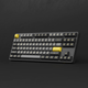 Клавиатура Akko 5087B Plus RGB V3 Cream Yellow Hot-Swap (6925758624206) Black/Gold - изображение 7