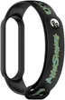 Ремешок ArmorStandart RM для Xiaomi Mi Band 7/6/5 Inscription Black (ARM59271) - изображение 2