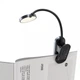 LED лампа на прищепке с аккумулятором Baseus Comfort Reading Mini Clip темно-серый (DGRAD-0G) - изображение 6