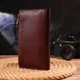 Вертикальний великий гаманець для жінок з натуральної шкіри CANPELLINI бордового кольору з монетницею (bg216fash45) - зображення 14