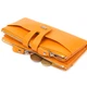 Кошелек кожаный женский Canpellini 19х9,5х1,5 см (acs0025139) Желтый - изображение 6