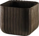 Горшок для цветов (кашпо) Keter Cube Planter L (17201220) Коричневый - изображение 1