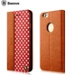 Кожаный чехол Baseus Collocation Series для iPhone 6 (Polka Dot) - изображение 3