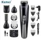 Машинка для стрижки Kemei KM-600 (11 в 1) Стайлер с подставкой - изображение 9
