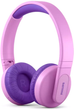 Słuchawki Philips Kids TAK4206 Nauszne Kolorowe panele świetlne Wireless Pink (TAK4206PK/00) - obraz 1