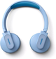 Навушники Philips Kids TAK4206 On-ear Colored light panels Wireless Blue (TAK4206BL/00) - зображення 3