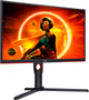 Monitor 24.5" AOC 25G3ZM/BK -- FHD VA 8-Bit / 240 Hz / 1 ms (GTG) / Adaptive Sync / G-SYNC Compatible / Freesync Premium - obraz 6