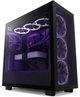 Obudowa PC NZXT H7 v1 2022 Flow Edition ATX Mid Tower Chassis All Black (CM-H71FB-01) - obraz 1