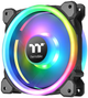 Набір вентиляторів Thermaltake Riing Trio 14 RGB Radiator Fan TT Premium Edition (комплект з 3-х) Black (CL-F077-PL14SW-A) - зображення 2