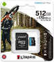 Kingston MicroSDXC 512GB Canvas Go! Plus Class 10 UHS-I U3 V30 A2 + SD-адаптер (SDCG3/512GB) - зображення 7