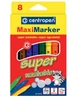 Фломастеры Centropen Maxi Super Washable. набор 8 шт - изображение 2