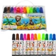 Фломастери COLOR-IT товстий корпус 12 кольорів в сумочці - COLOR-IT - 86Р - зображення 3