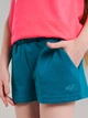 Детские шорты для девочки 4F 4FJSS23TSHOF098-46S 134-140 см Зеленые (5904698242368) - изображение 4