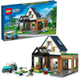 Zestaw klocków LEGO City Domek rodzinny i samochód elektryczny 462 elementy (60398) - obraz 9