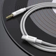Кабель перехідник адаптер Type-C на Mini-jack 3.5 (AUX) HOCO Digital Audio Conversion Cable (1m, DAC). White - зображення 2