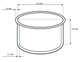 Чаша для мультиварок ROTEX RIP5032-C - изображение 2