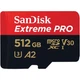 Карта памяти SanDisk 512 GB microSDXC UHS-I U3 Extreme Pro+SD Adapter (SDSQXCD-512G-GN6MA) - изображение 2