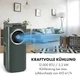Мобільний кондиціонер Klarstein Kraftwerk Smart 12K Оливковий 59 м2 - изображение 2