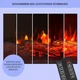 Електрокамін Klarstein Studio Light & Fire 1 Білий - зображення 7