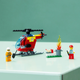 Zestaw klocków LEGO City Helikopter strażacki 53 elementy (60318) - obraz 5